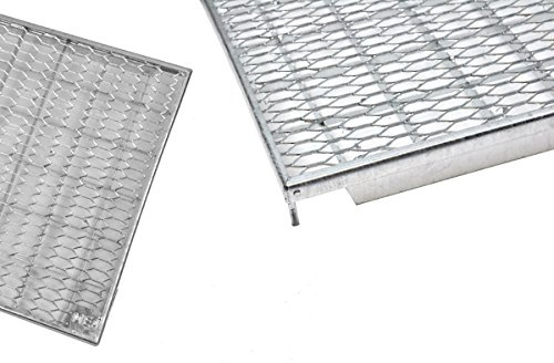 MEA Lichtschachtrost MEAMAX 010861916 Streckmetall 1290x415x20mm