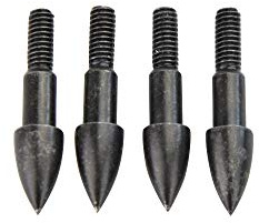 AMEYXGS 12 Stück Pfeilspitzen 75/100 Grain Bogenschießen Broadheads Pfeilspitzen Punkte für Jagd und Schießen (schwarz, 75gr)