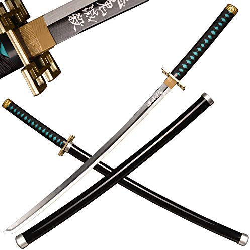 Sword Valley Wooden Blade Anime Samurai Sword, Demon Sword 104 cm - Tokitou Muichirou