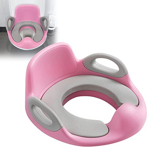 Kinder Toilettensitz WC Sitz, Baby Training Toilettentrainer, Rosa