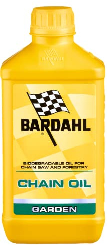 Bardahl Chain Oil, aceite biodegradable para cadenas de motosierras, paquete de 1 litro