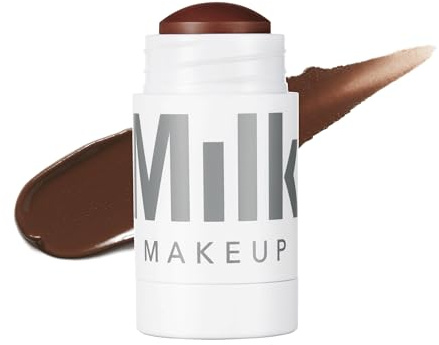 Milch Make-up Matter Bronzer, Blitzed (tiefe Bronze) - 0,19 unzen - Creme Bronzer Stick - Baubare, mischbare Farbe - Mattes Finish - Über 1.000 Wischbewegungen pro Stick - Vegan, tierversuchsfrei