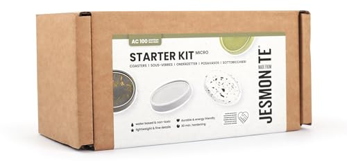 Jesmonite AC100 Kit Mikro-Runduntersetzer