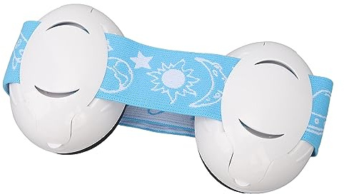 Cuffie Antirumore per Bambini, Cuffie Protettive per le Orecchie dei Bambini con Riduzione del Rumore per Neonati e Bambini Fino a 18 Mesi (BLUE)