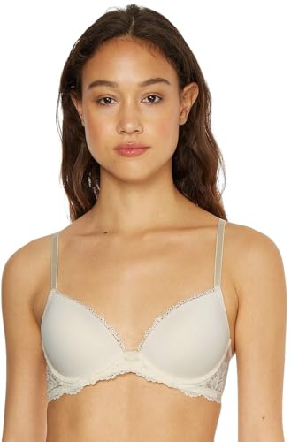 Calvin Klein Sujetador Push-Up para Mujer Lift Demi con Aros, Marfil (Ivory), 90C