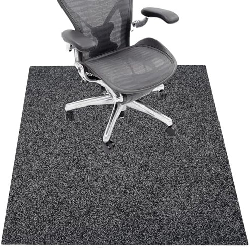 Office Chair Mat for Hardwood Floor, 120x90cm Rectangular Desk Chair Floor Protector Mat Rug for Gaming Rolling Chair