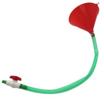 Beer Bong Funnel with Valve Hose Multifunctional Leakproof Premium Beer Filling Beverage Funnel for Festivals Party Weddings