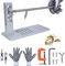 TOOSOAR Abridor Ostras,Cuchillo de Ostras de Acero Inoxidable,Herramienta para Descascarar Ostras,Herramienta para Mariscos para Restaurantes y Hogares