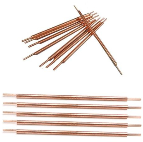 Punta de electrodo para soldar, accesorios de soldadura, alúmina, cobre, patas de soldadura, 5 unidades