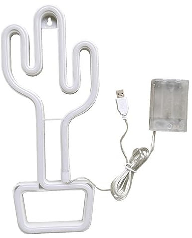 NUOBESTY Lampe Décorative Cactus LED Murale pour Chambre Mariage des Pères Ambiance Moderne Chic