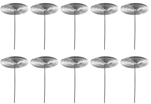 Filtres à Thé pour Bec de Théière en Acier Inoxydable 10 Pièces | Argenté, Nettoyage Facile et Usage Simple, Design Simple et Créatif, Beau et Pratique
