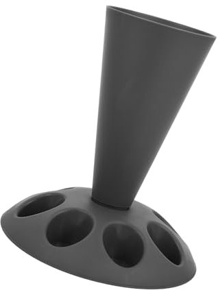 VALICLUD Pastry Bag Stand with Removable Piping Nozzle Holder Secure Organizer for Decorating Cakes and Cupcakes User Friendly Design for Professional and Home Bakers Baking Accessories