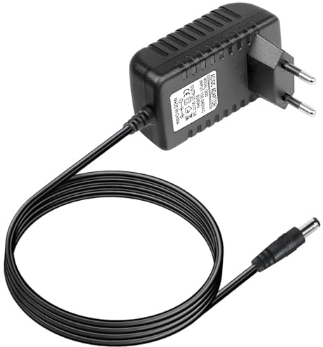 Zubehör 9V DC Netzteil, 9V Gitarre Pedal Netzteil, 9 Volt 2000mA Ladekabel für Klavier Keyboard, Gitarre Effekte Pedal Adapter Center Positiv
