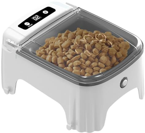 Katzenfutterautomat Nassfutter, Katzenfutterspender, Zeitgesteuerter Katzenfutterautomat, Sensor-Haustierspender, Trockenfutterspender, elektrischer Futternapf