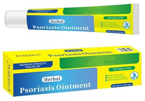 Psoriasis Cream Antifungal Cream Anti Fungal Skin Cream Relief Itch, Ringworm, Eczema, Soothe Fungal Skin for Body Athlete's Foot ﻿