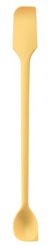 Silicone Jar Spatulas, Long Handle Spatulas Spatula Set, Small Dual-Ended Baking Mini for Cooking, Scooping Mixing Makeup & Jars