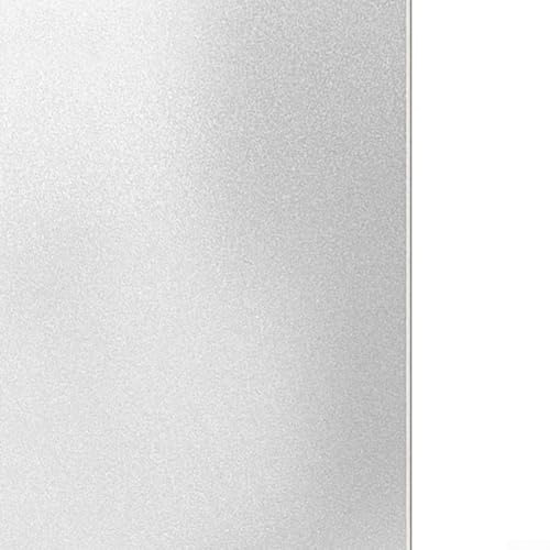 Jonikuper Film électrostatique en verre dépoli translucide opaque pour fenêtre de salle de bain et bureau à domicile, 40 cm x 3 m, matériau PVC, sans colle