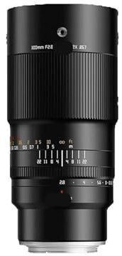 Camera Parts, Objectif Macro Plein Format 100 mm F2.8 2X, Compatible avec Fuji X/G, Compatible avec Canon RF/EF,Renewal Accessories(RF)