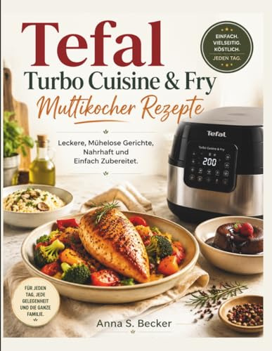 Tefal Turbo Cuisine & Fry Multikocher Rezepte: Leckere, Mühelose Gerichte, Nahrhaft und Einfach Zubereitet.