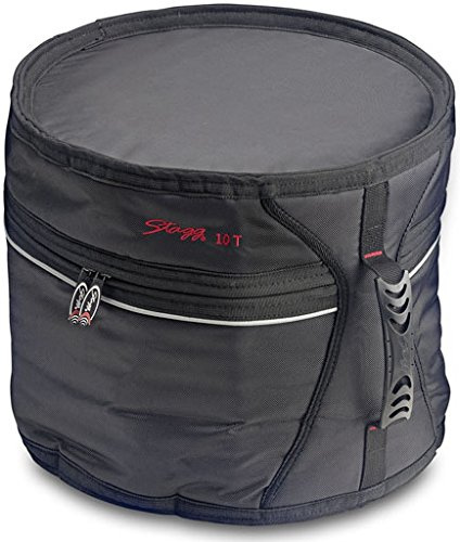 Stagg 16495 Professionelle Nylon Tomtasche (Abmessung: 20,3x20,3 cm (8x8 Zoll)) schwarz