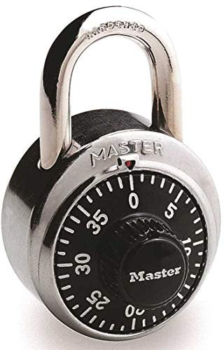MASTER LOCK 1500 Cadenas à combinaison de sécurité générale 12/EA 48 mm