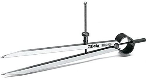 Beta 1680C 200 - Compassi di precisione per tracciatori punte diritte in acciaio temprato