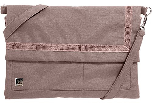 RED CASTLE - Sac à langer pochette taupe / rose