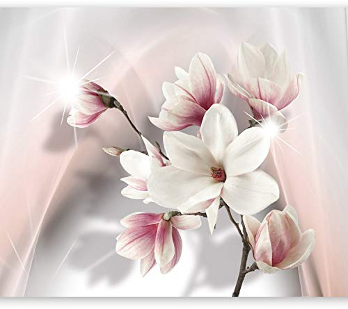 Fototapete murando Blumen 350x256 cm Vlies Tapeten Wandtapete XXL Moderne Wanddeko Design Wand Dekoration Wohnzimmer Schlafzimmer Büro Flur Blumen b-A-0201-a-b