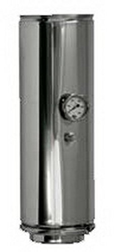 MBM Canna fumaria Tubo Scarico fumi Acciaio Inox AISI 316 - Parete Doppia Rame dn 200/250 Elementi fumi