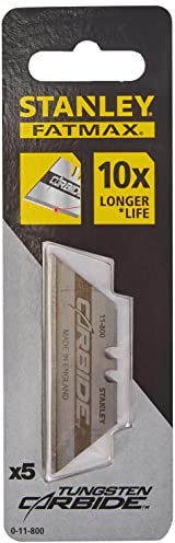 STANLEY 011800 Carbide Lot de 5 lames de couteau