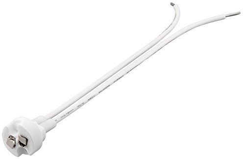 Portalampada MR16 HAL F universale alloggiamento in ceramica con cavo in silicone (39910071)