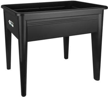 Elho Green Basics Grow Table Super XXL - Negro/Living Black
