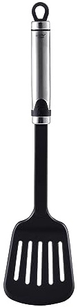 Espumadera - rasera ranurada San Ignacio Nylon Plateado (34 cm)