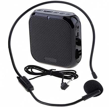 WANWEN Megaphon Bullhorn Mini Wired Teacher Vorträge, Meetings, Tour Guide Lautsprecher, U Disk/MP3 Player Little Surprise