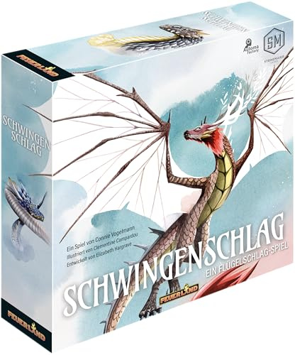 Feuerland Spiele 31032 Schwingenschlag - Aus der Spielewelt von Flügelschlag, grün