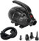 MEHOOSPVN Electric Pump, 600W High Power Electric Air Pump Automatic AC 220-240V 1600 L/min 2 in 1 Quick-Fill Inflator Deflator with 4 Sizes Nozzle for Air Bed Mattress Inflatables Paddling Pool Beach