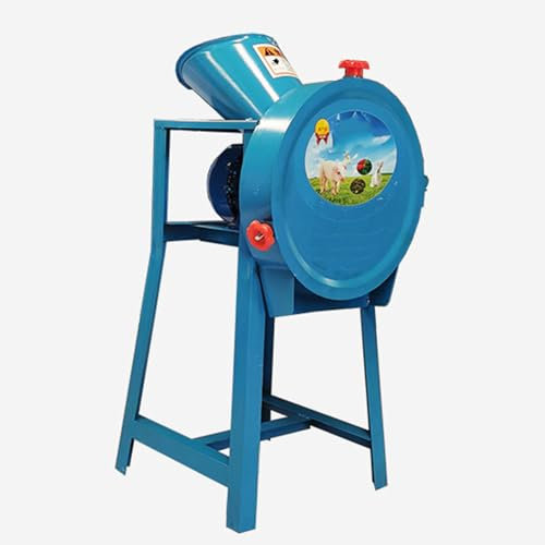 TYQMYSM Trituradora de césped, hoja de volante, salida de embudo, operación simple