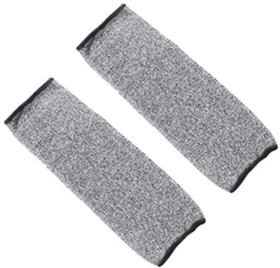 Guanti Anti Taglio, 1 paio di maniche di sicurezza di livello 5 Guanti antitaglio for la perforazione del braccio Bracciali resistenti al taglio Protezione for la casa Guanti di protezione traspiranti