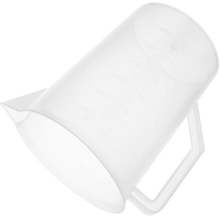 ELAYARD Fuel Oil Measuring Cup 3000Ml Large Capacity Graduated Cup with Handle Oil Dispensing in Apartment Essentials and Automotive Maintenance