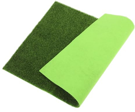 HANABASS Tapis de Gazon Artificiel pour Décoration Murale Intérieure et Extérieure Faux Gazon Vert pour Jardin et Terrasse
