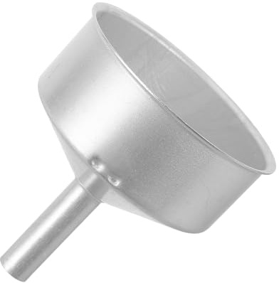 VALICLUD Entonnoir en Aluminium pour Cafetière Italienne 6 Tasses Entonnoir Doseur pour Ingrédients et Liquides Accessoire Léger Compatible Cuisson Gaz et Électrique la Cuisine et
