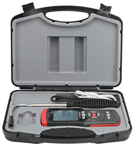 Anémomètre thermique digital GT8911, mesureur de vitesse et volume de vent, écran LCD rétroéclairé - grande précision, large plage de mesure, pour usine et bureau