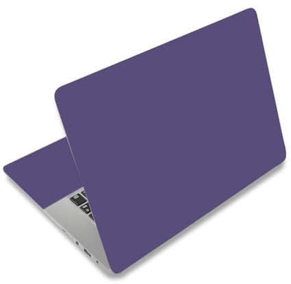 NXZGO 12.1 13 13.3 14 15.4 15.6 Inch Laptop Skin Decal, Laptop Skins Stickers Decals for Notebook PC, Universal Reusable Vinyl Laptop Cover Sticker, Waterproof Art Protector I Imperial Purple