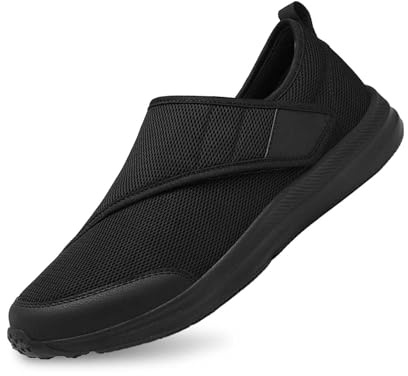 Zapatos Casuales sin Cordones para Hombre, cómodos, Transpirables, Antideslizantes, para pies Anchos, con Suela Suave y Ligeros. # L