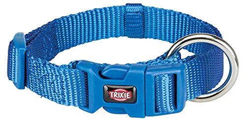 TRIXIE Premium Halsband, M–L: 35–55 cm/20 mm, Royalblau