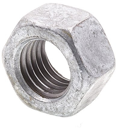 Prime-Line 9073756 Finished Hex Nuts, 3/4 in.-10, A563 Grade A Hot Dip Galvanized Steel (10 Pack)