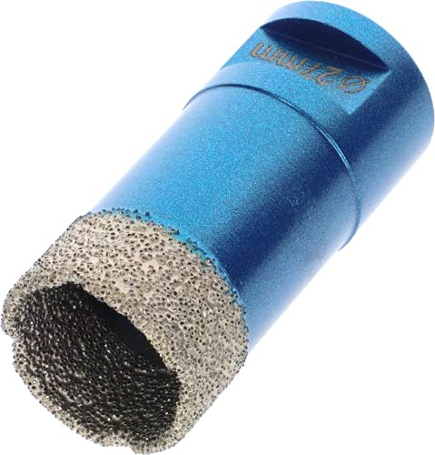 PRODIAMANT® M14 Diamant Fliesenbohrer 27 mm [TROCKENBOHRER] - Diamantbohrer für Fliesen, Keramik & Naturstein - Diamantbohrkrone für Feinsteinzeug - Fliesenbohrer für Winkelschleifer - Premiumqualität