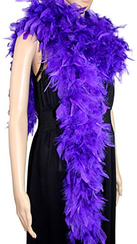 Flydreamfeathers Unisex 80 G Chandelle, Federboa (1er Pack)