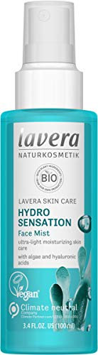 lavera Hydro Refresh Gesichtspflegespray - mit Alge und Hyaluronsäure - für ein entspanntes Hautgefühl - vegan - Naturkosmetik - 100 ml