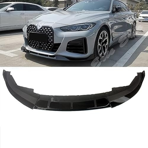 HCELET Auto Frontspoiler Lippe für BMW 4er 2020+ G26 420i 430i 435i M440i, Frontspoiler Lippe Allgemeine StoßStange Modellauto UnterköRper-Kit